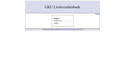 Desktop Screenshot of liederen.gku-pkn.nl